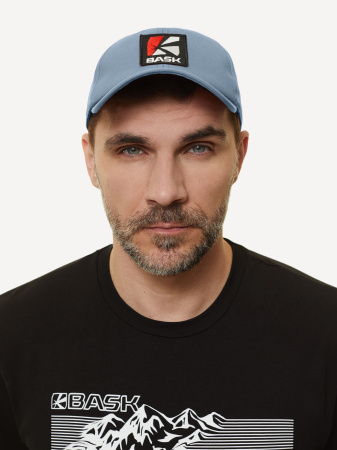 Бейсболка BASK Sun Hat LOGO (Унисекс; one size; Синий Тмн)